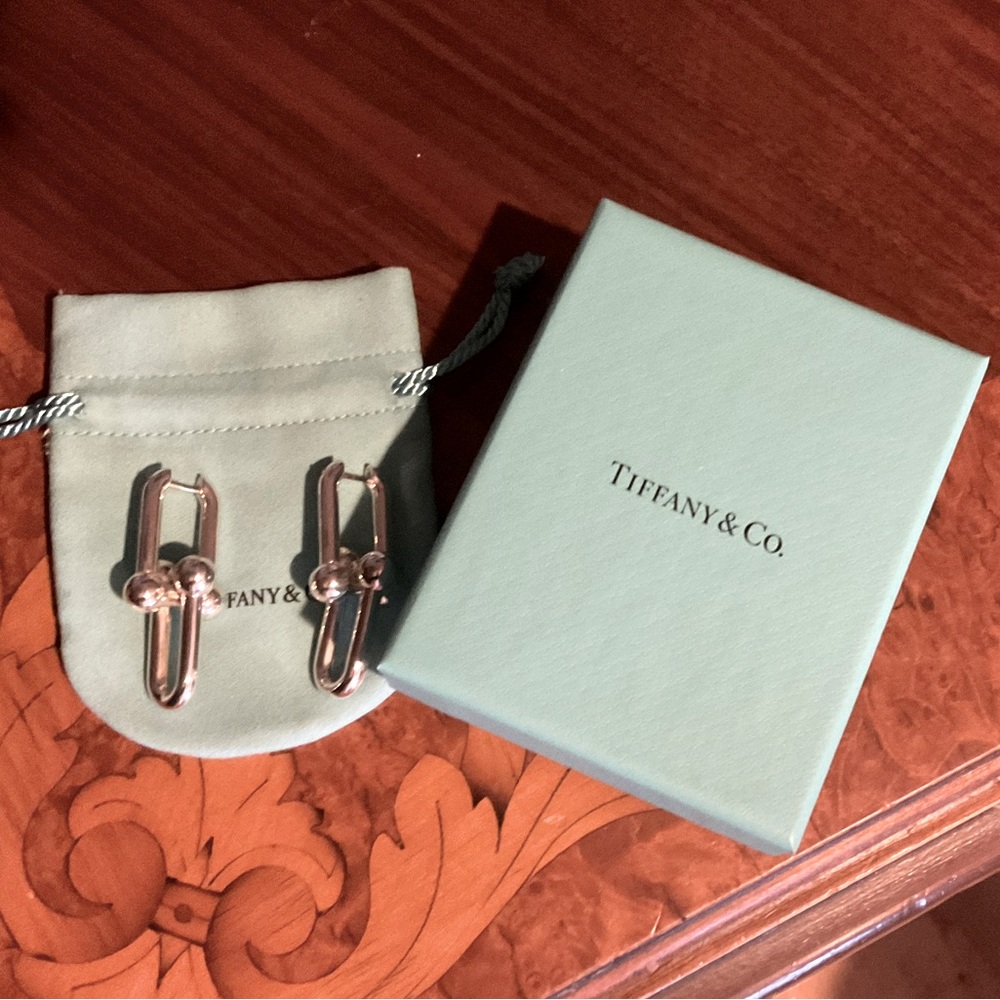 Tiffany & Co Hardwear EXTRA LARGE earrings in Sterling Silver
